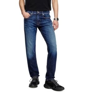 DIESEL DENIM MENS O'LEG SKINNY SLIM DARK WASH JEANS STRETCH SIZE 28X31 BLUE